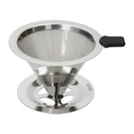 Dripper do kawy Pour Over La Cafetière – srebrny – zdjęcie 2