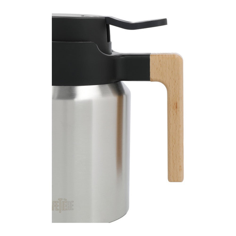 Dwuścienny dzbanek La Cafetière – srebrny, 1,2 l – zdjęcie 3