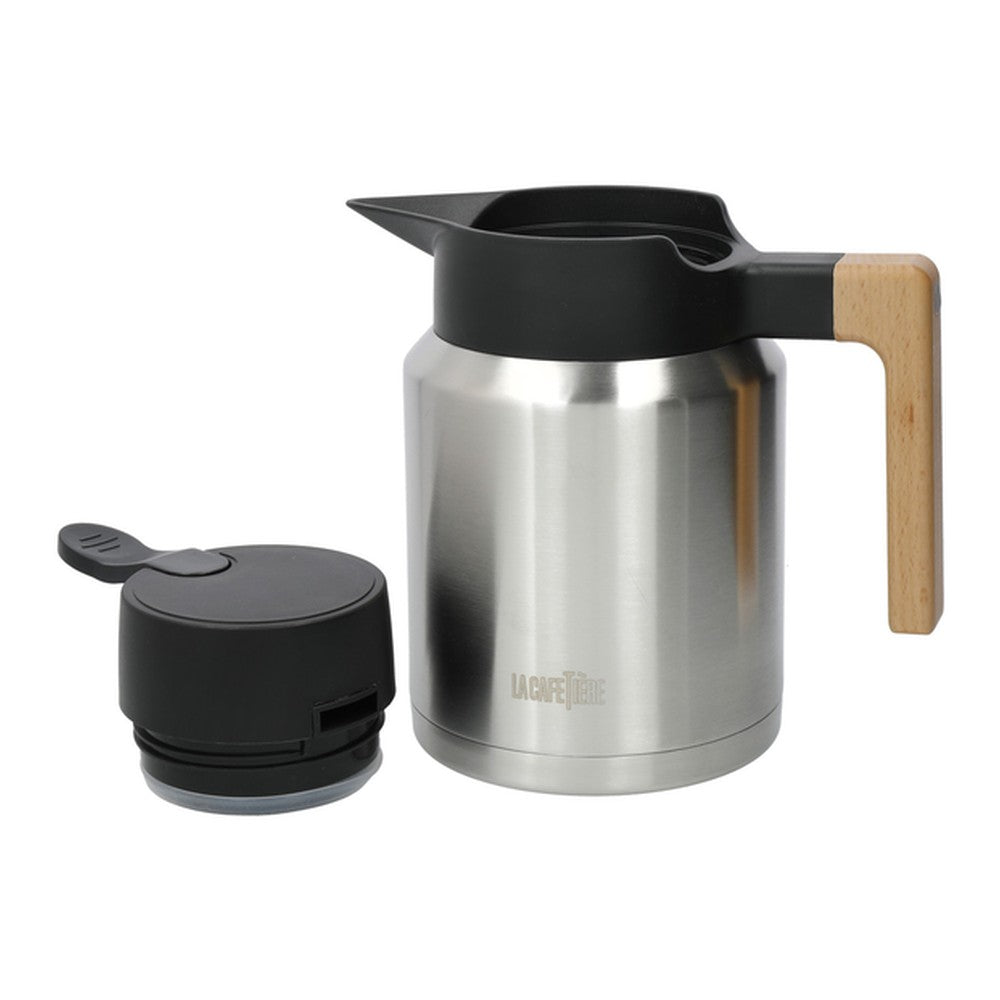 Dwuścienny dzbanek La Cafetière – srebrny, 1,2 l – zdjęcie 4