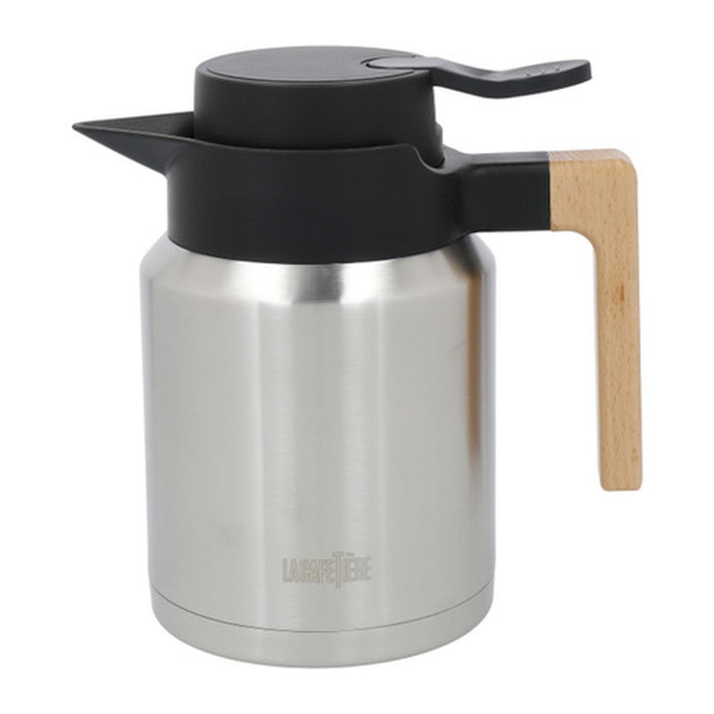 Dwuścienny dzbanek La Cafetière – srebrny, 1,2 l