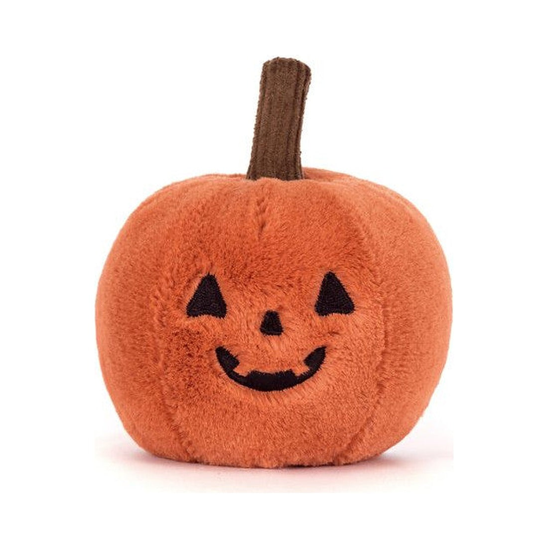 Maskotka Jellycat Amuseables – Dynia Jack 10 cm, widok z przodu