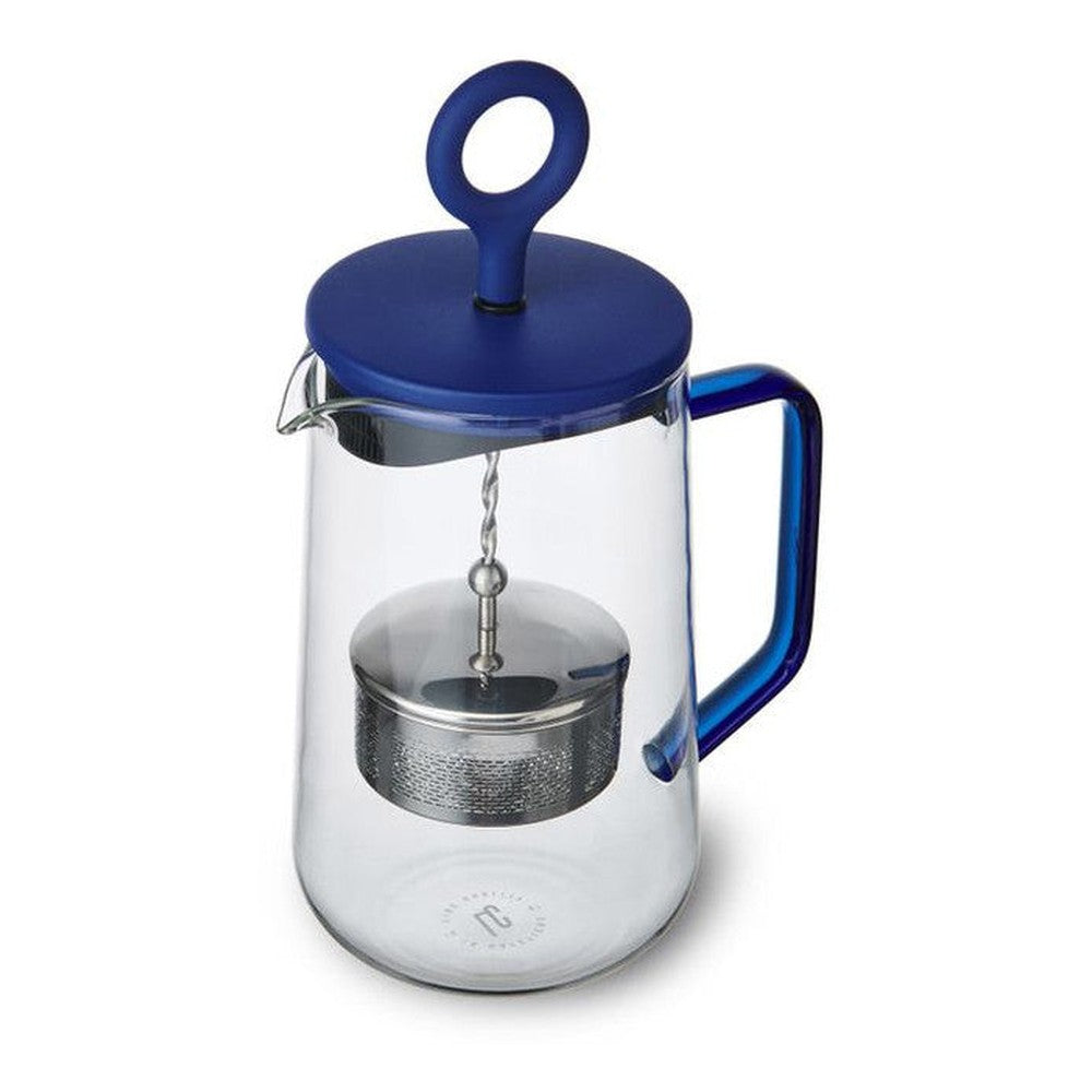 Dzbanek do herbaty z zaparzaczem La Cafetière – niebieski, 1,25 l – zdjęcie 2