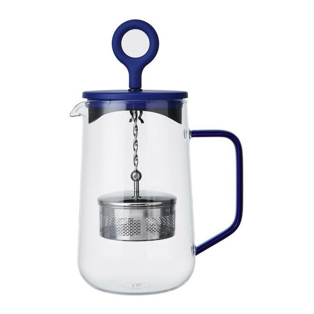 Dzbanek do herbaty z zaparzaczem La Cafetière – niebieski, 1,25 l