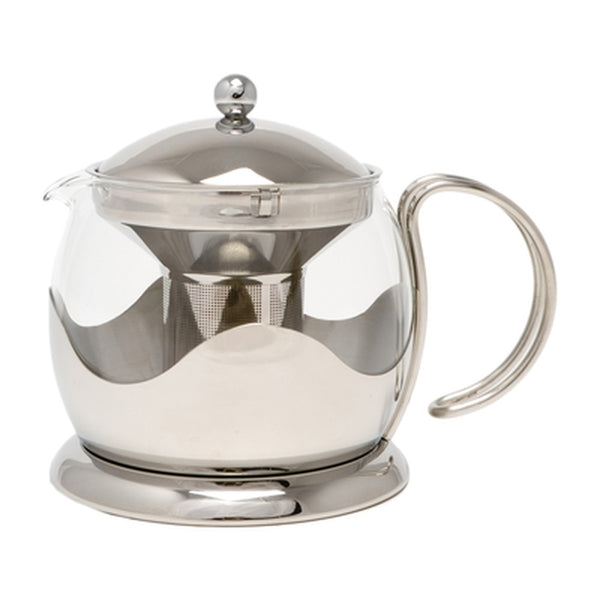 Dzbanek z zaparzaczem La Cafetière – srebrny, 660 ml