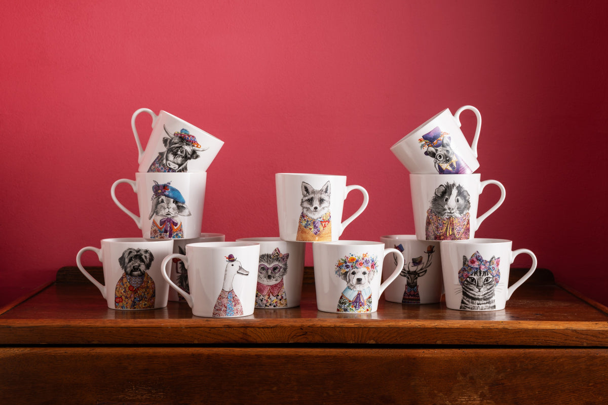 Kubek porcelanowy Jeż Tipperleyhill Mikasa – 380 ml – aranżacja