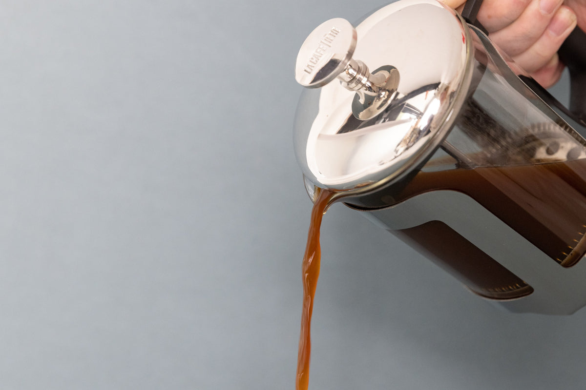 Zaparzacz do kawy French Press Roma La Cafetière – srebrny, 650 ml – aranżacja