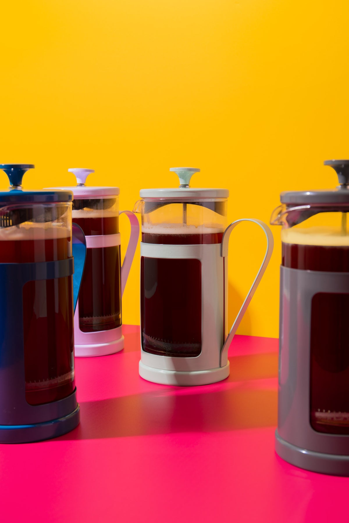 Zaparzacz do kawy French Press Monaco La Cafetière – niebieski, 1 l – aranżacja