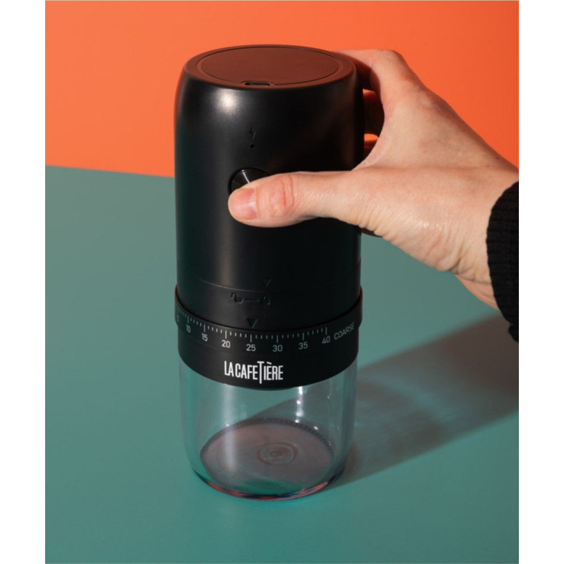 Elektryczny młynek do kawy z ceramicznymi żarnami La Cafetière – 200 ml – zdjęcie 4
