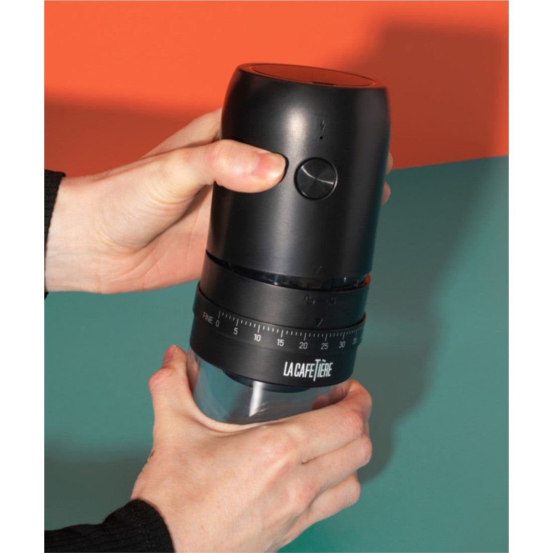 Elektryczny młynek do kawy z ceramicznymi żarnami La Cafetière – 200 ml – zdjęcie 5