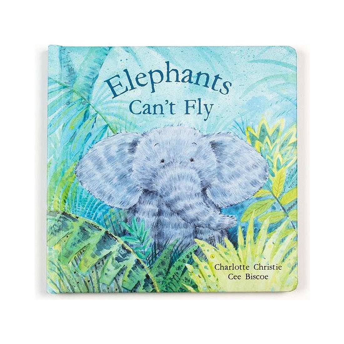 Książeczka Jellycat „Elephants Can’t Fly” – okładka z przodu