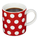 Filiżanka do espresso w czerwone kropki Kitchen Craft – 80 ml – aranżacja