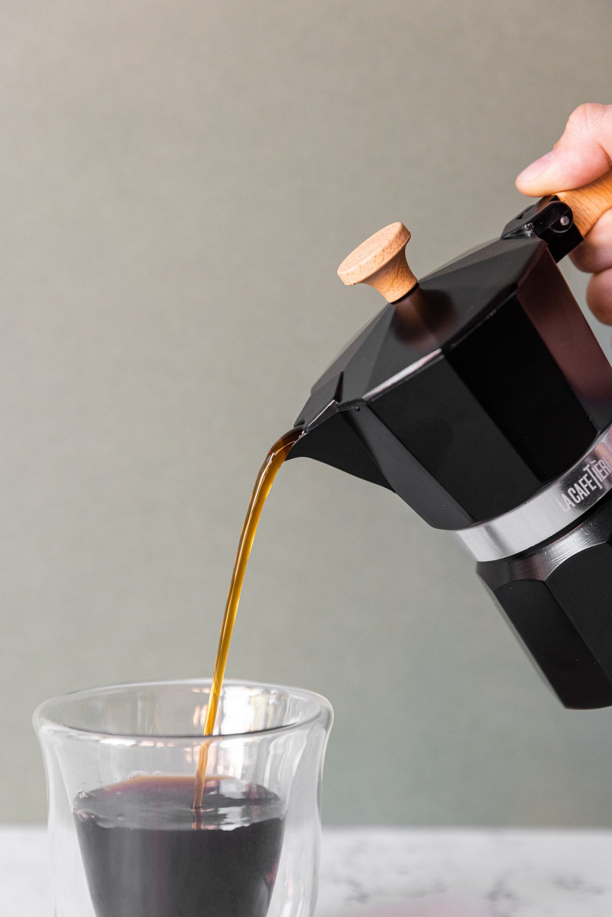 Kawiarka Venice La Cafetière – czarna, 150 ml – aranżacja