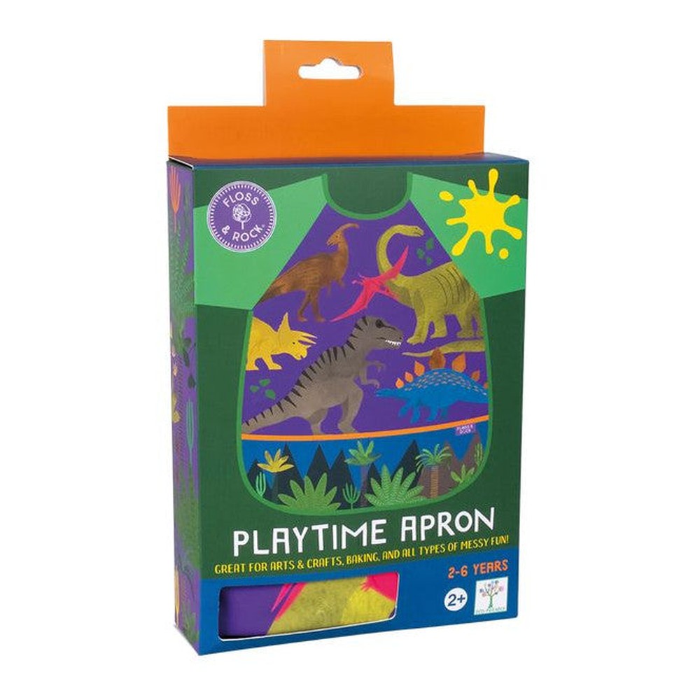 Fartuszek ochronny Dinozaury Floss & Rock – dla dzieci 2–6 lat