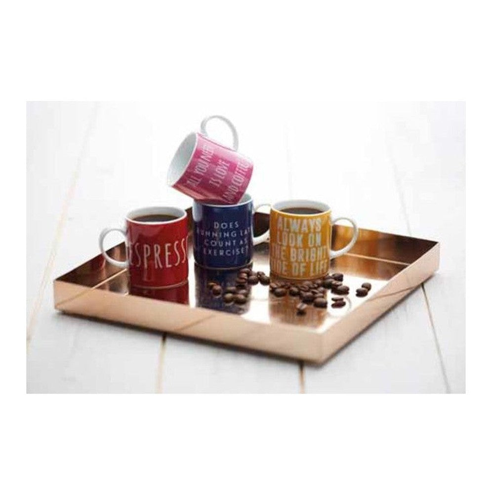 Filiżanka do espresso Always Look Kitchen Craft – żółta 80 ml – zdjęcie 6