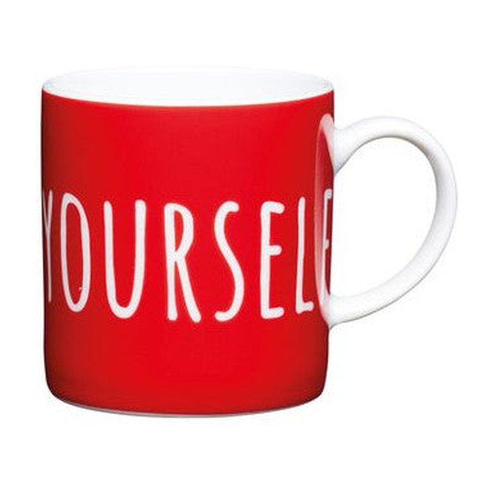 Filiżanka do espresso Espresso Yourself Kitchen Craft – czerwona 80 ml