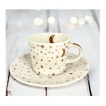 Filiżanka porcelanowa do espresso ze spodkiem Księżyc, gwiazdki PPD – 100 ml – zdjęcie 2
