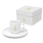 Filiżanka porcelanowa do espresso ze spodkiem Nastrój PPD – 90 ml