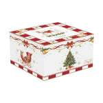 Filiżanka porcelanowa ze spodkiem Świąteczne opowieści Easy Life – Christmas Tale, 200 ml – zdjęcie 3
