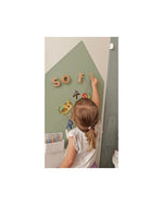 Family Nation MagneKids magnetyczna tablica samoprzylepna House 70×44 cm – Sage Green