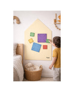 Family Nation MagneKids magnetyczna tablica samoprzylepna House 70×44 cm – Sand