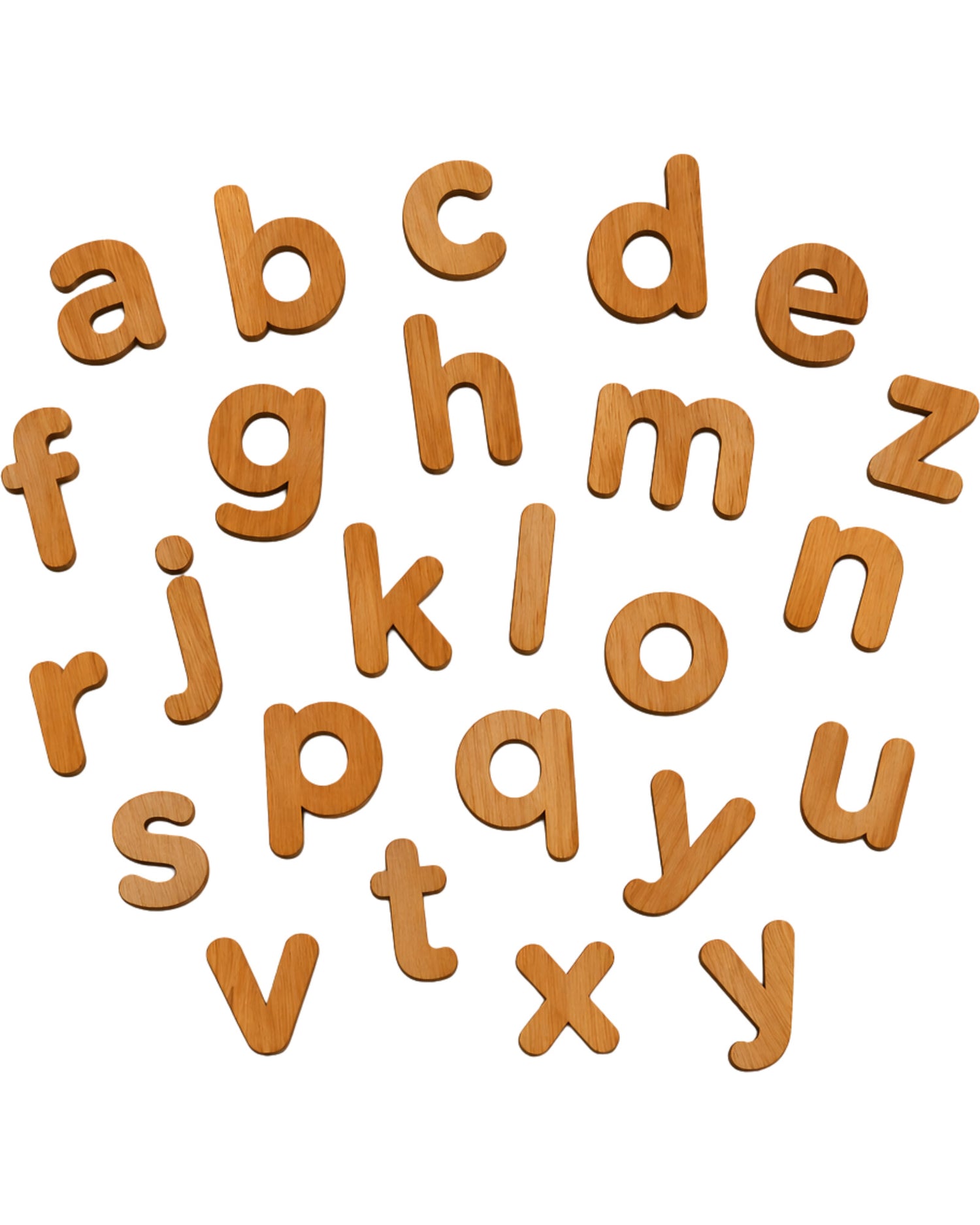 Family Nation MagneKids magnetyczne litery drewniane 36 el. – Wood