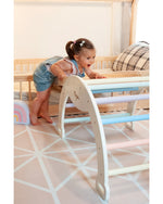 Family Nation zjeżdżalnia/rampa Montessori 2w1, drewno brzozowe