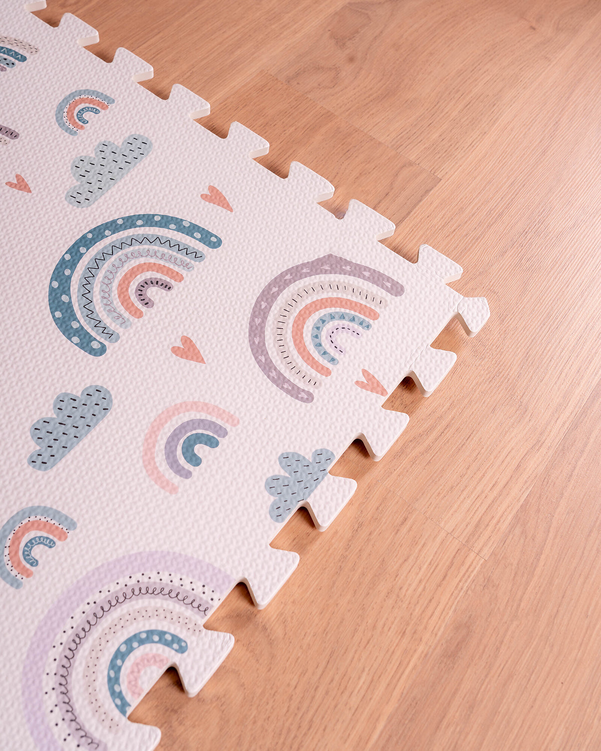 Family Nation mata puzzle Montessori 6 el. 175×117 cm – Rainbow