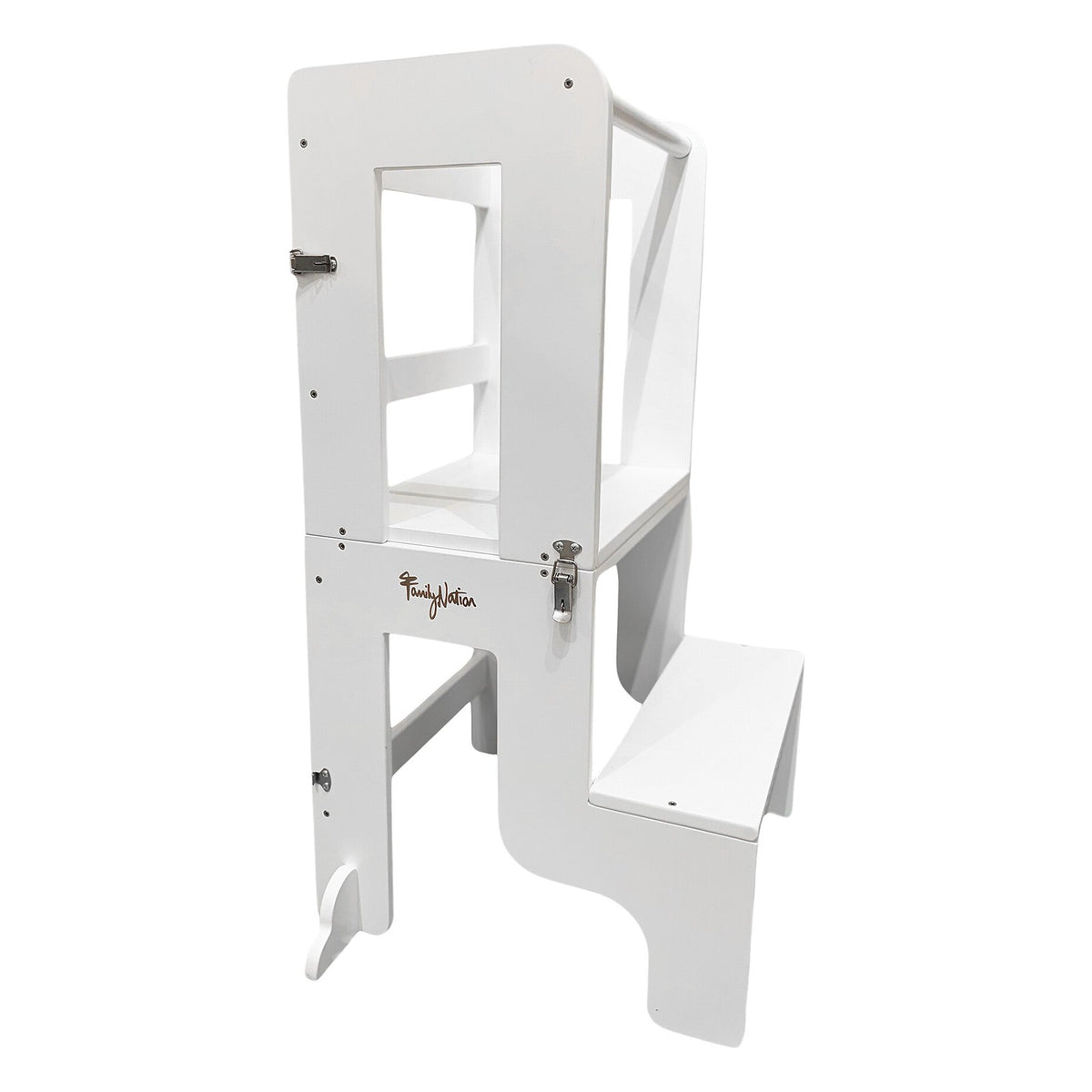 Family Nation wieża edukacyjna Montessori 2w1 – White