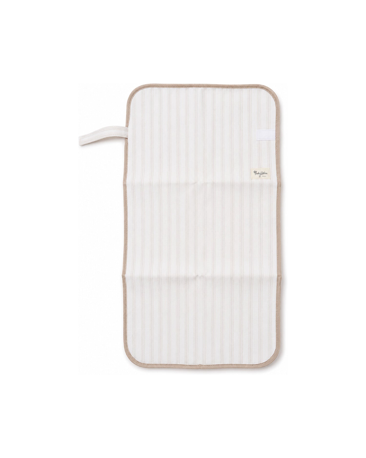 Family Nation składany przewijak podróżny – Stripes Beige
