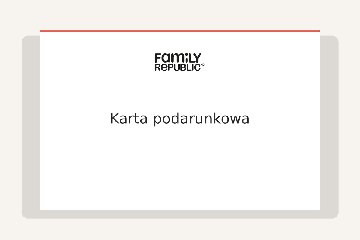 Karta podarunkowa "Family Republic"