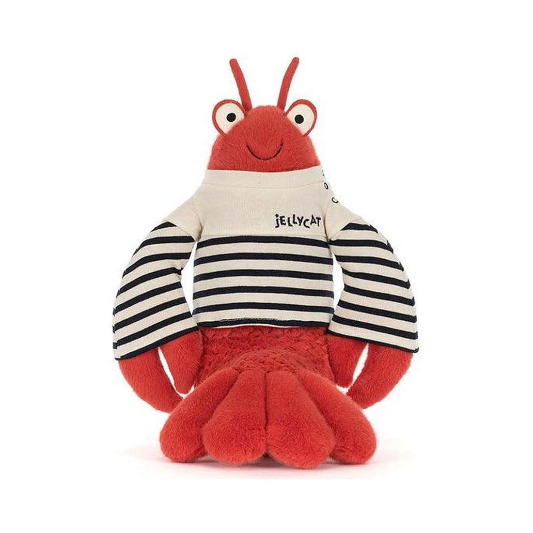 Maskotka Jellycat – Homar Larry Marynarz 28 cm, widok z przodu