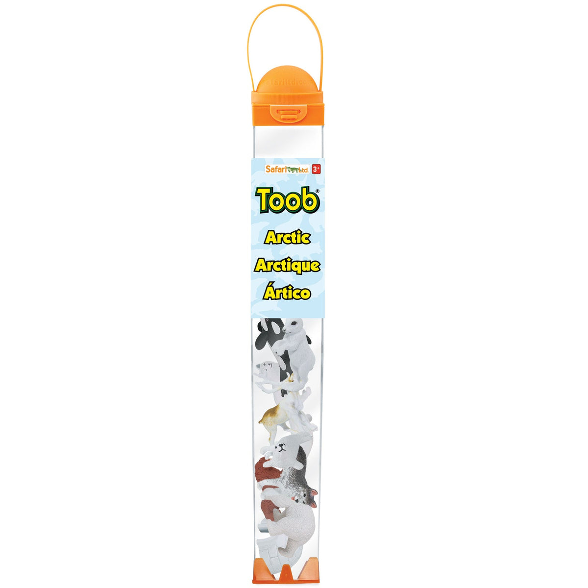 Figurki w tubie Safari Ltd – Zwierzęta Arktyki, 10 szt. – zdjęcie 3