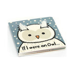 Książeczka Jellycat „If I Were an Owl” – okładka, widok pod kątem