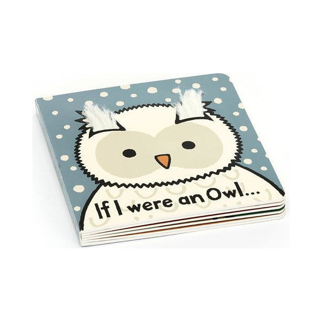 Książeczka Jellycat „If I Were an Owl” – okładka, widok pod kątem