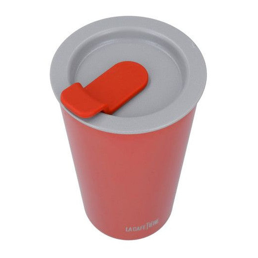 Izolowany kubek podróżny Pavia La Cafetière – czerwony 400 ml – zdjęcie 3