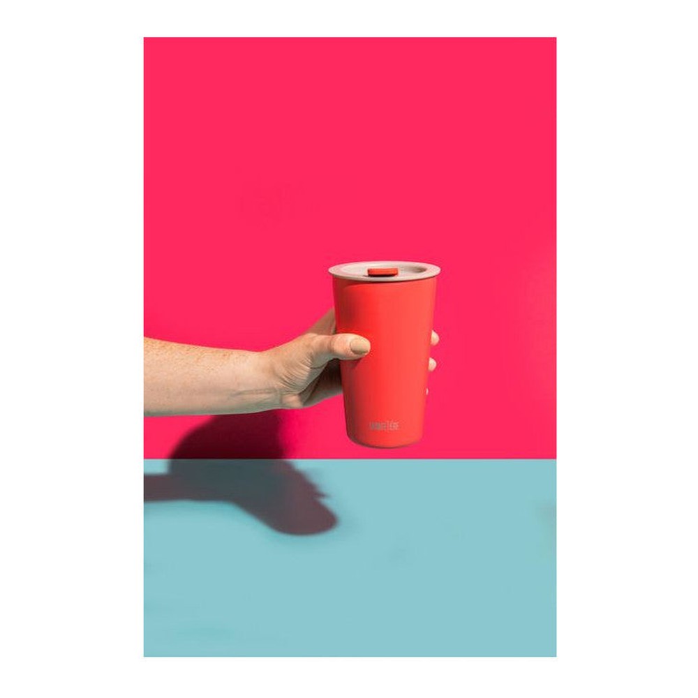 Izolowany kubek podróżny Pavia La Cafetière – czerwony 400 ml – zdjęcie 7