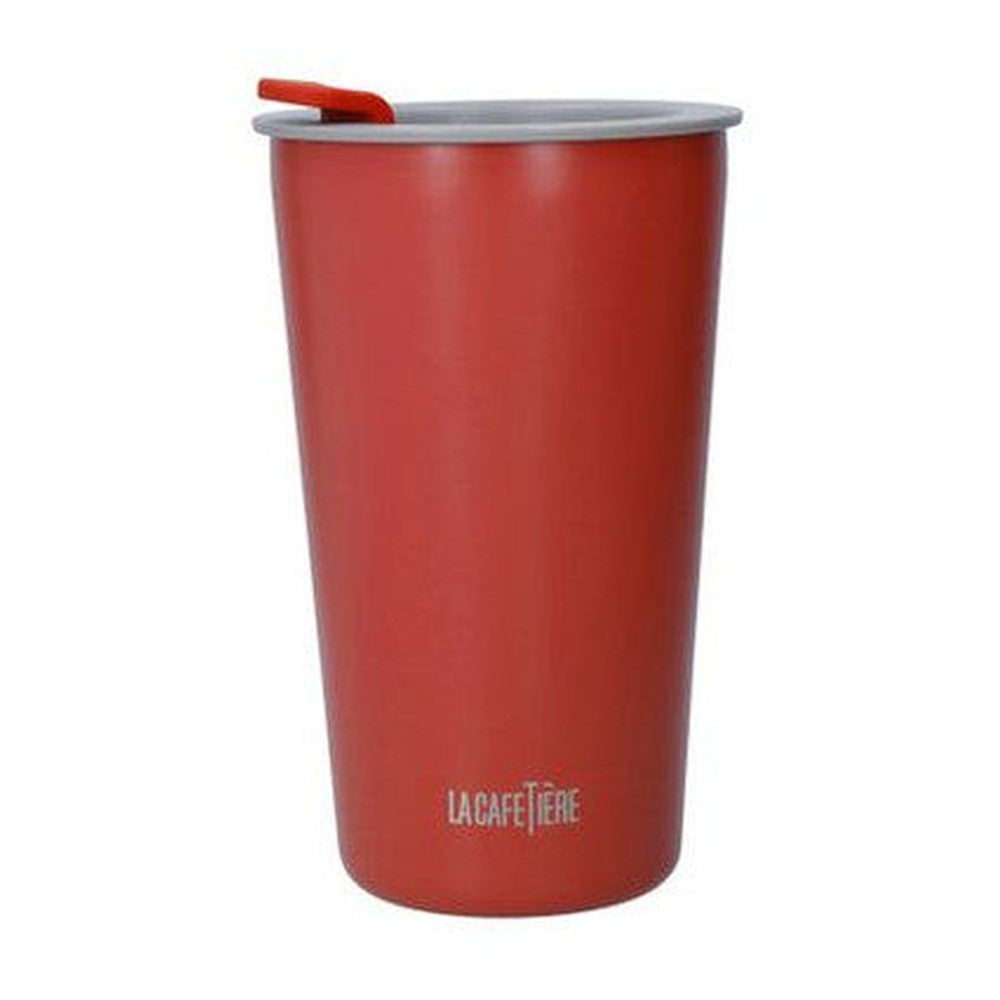 Izolowany kubek podróżny Pavia La Cafetière – czerwony 400 ml