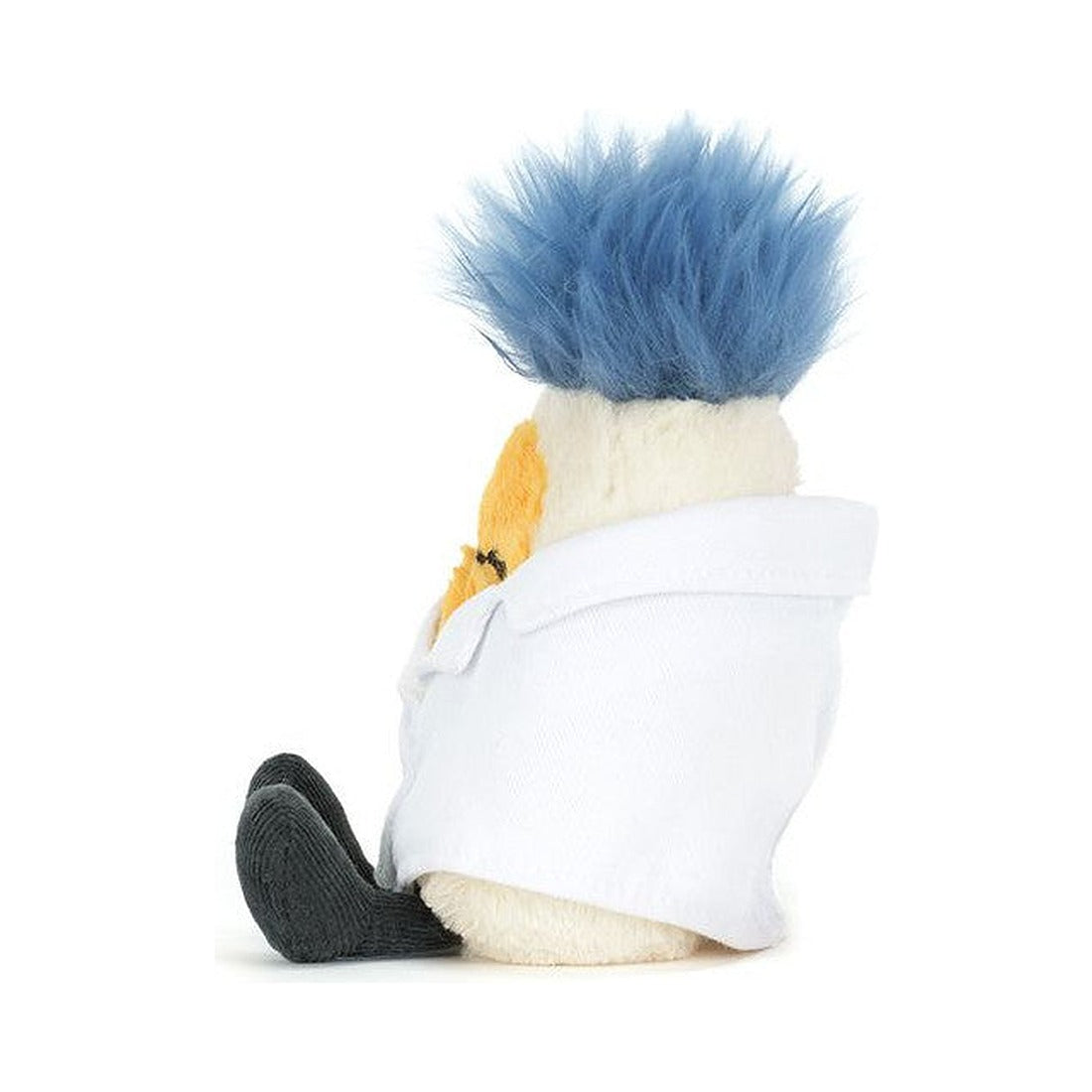 Maskotka Jellycat Amuseables – Jajko Naukowiec 14 cm, widok z boku