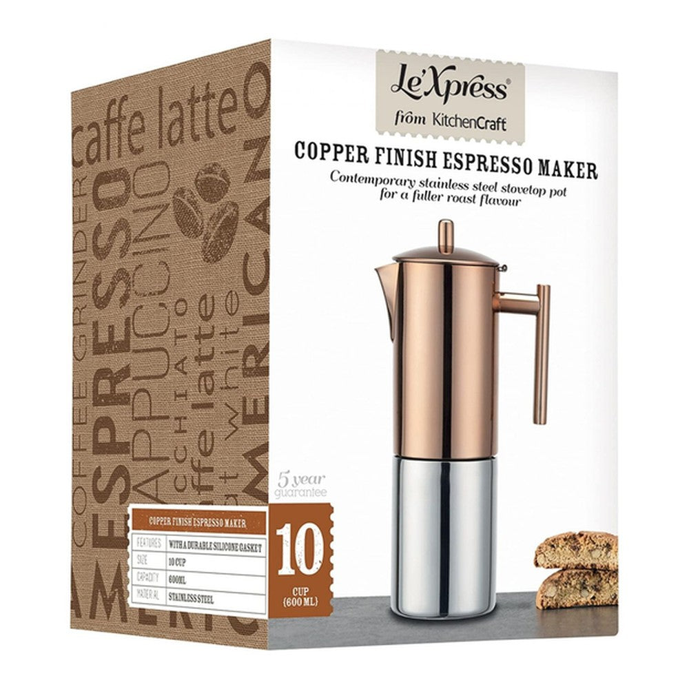 Kawiarka La Cafetière – miedziana, 600 ml – zdjęcie 2