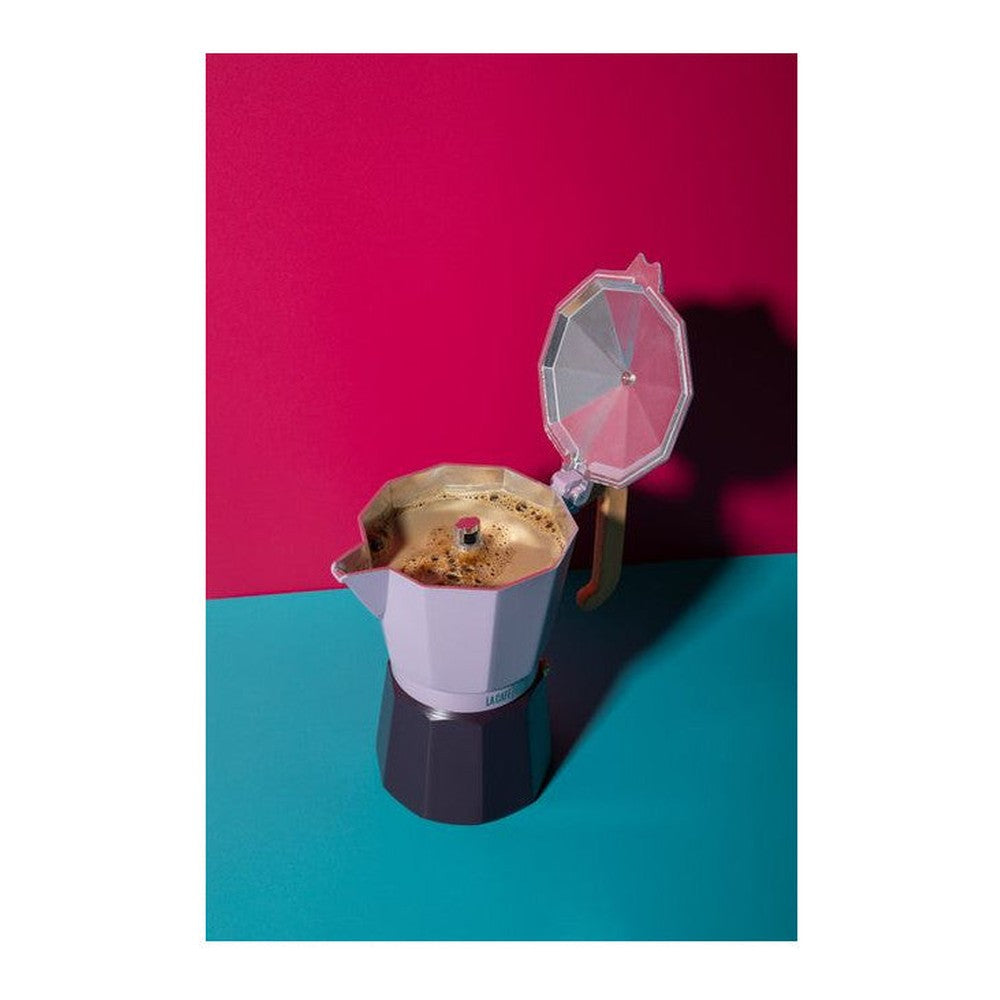 Kawiarka Venice La Cafetière – fioletowa, 3 filiżanki 150 ml – zdjęcie 4