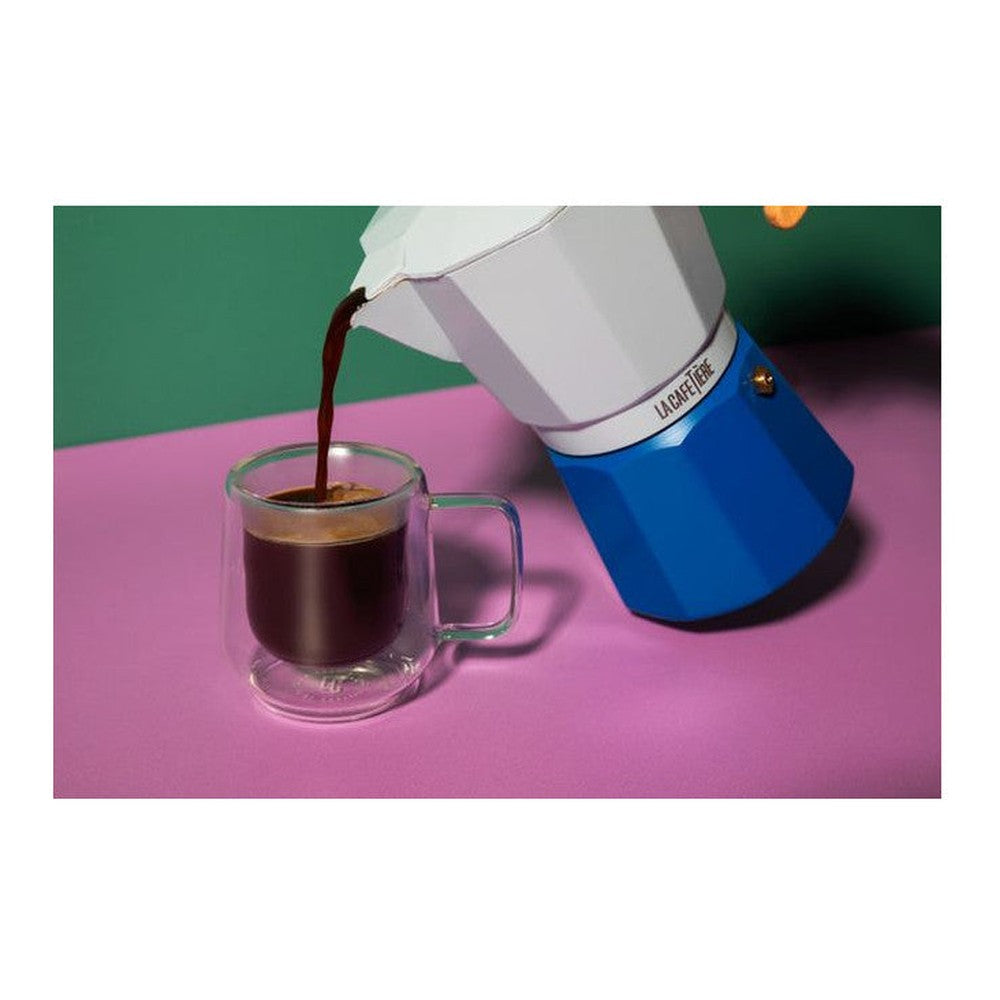 Kawiarka Venice La Cafetière – niebieska, 6 filiżanek 290 ml – zdjęcie 5
