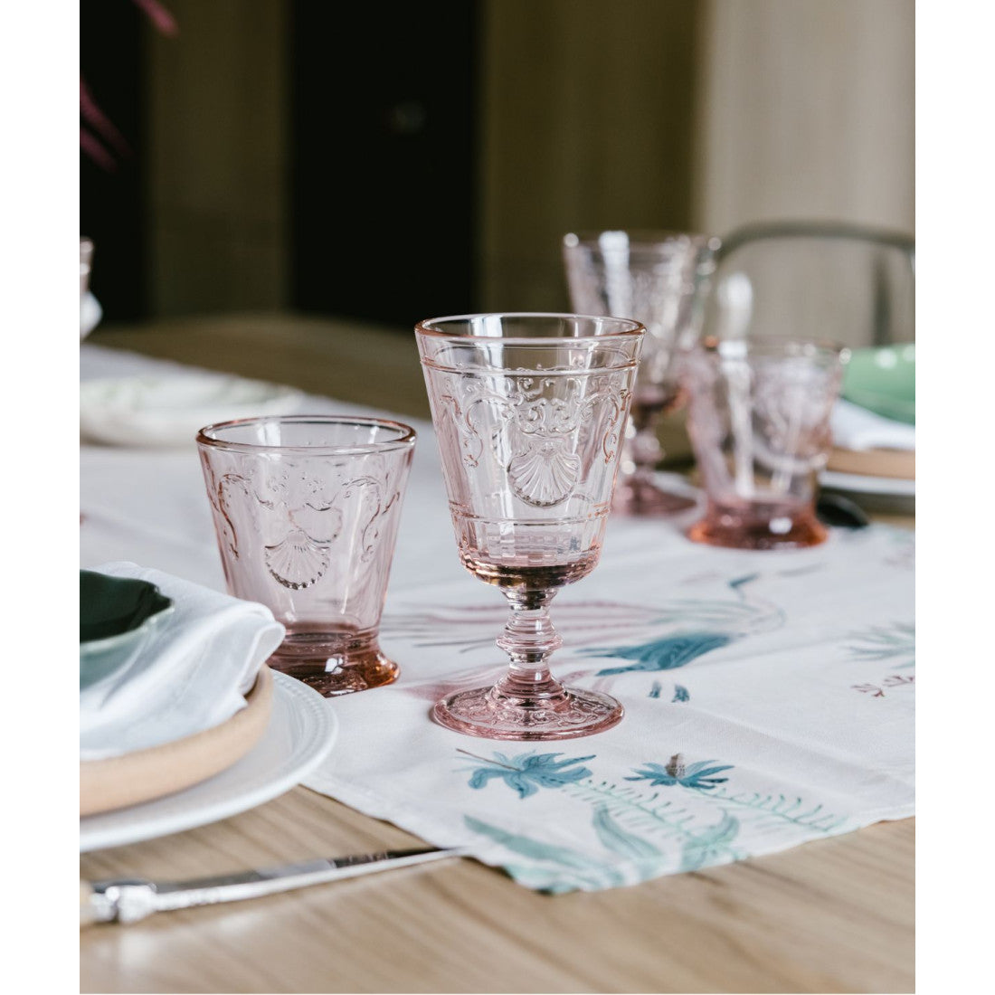 Kieliszek Wersal La Rochère 250 ml – różowy – zdjęcie 3