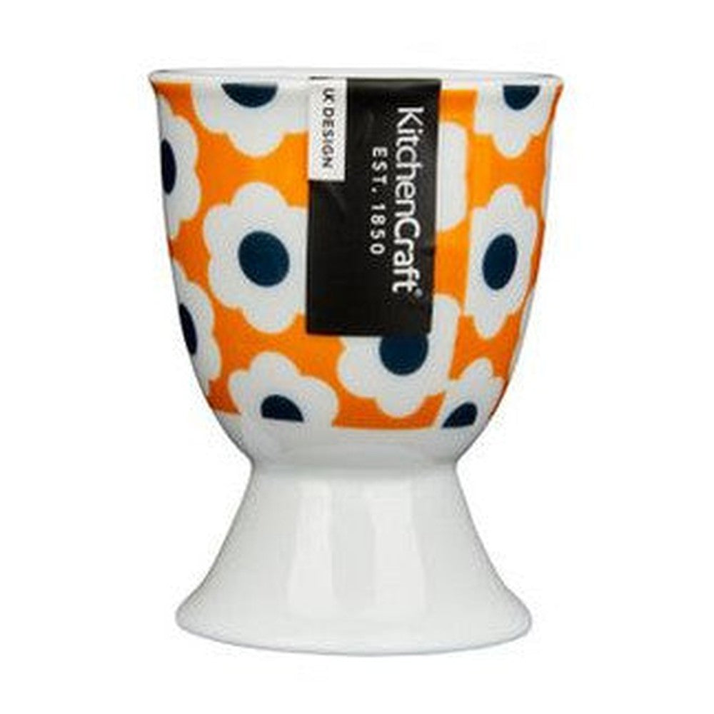 Kieliszki na jajko Retro Flower Spot Kitchen Craft – zestaw 4 szt. – zdjęcie 2