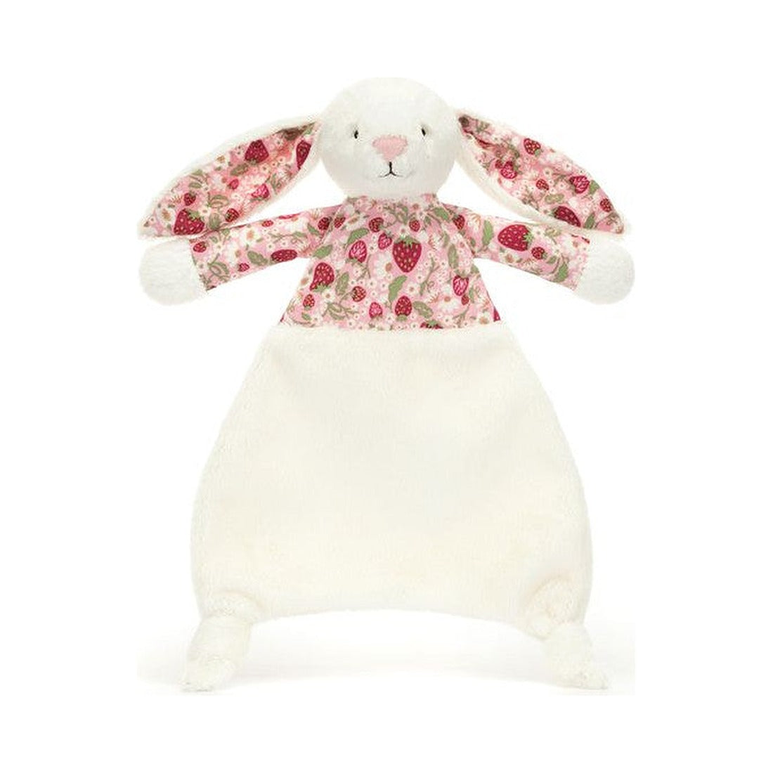Kocyk-przytulanka Jellycat – Króliczek Berry 28 cm, widok z przodu