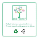 Kolorowanki z farbkami Dinozaury Floss & Rock – 8 kart i 8 palet w kształcie łap – zdjęcie 4