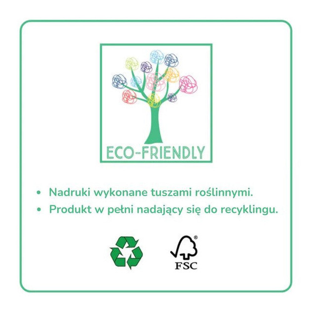 Kolorowanki z farbkami Dinozaury Floss & Rock – 8 kart i 8 palet w kształcie łap – zdjęcie 4