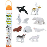 Figurki w tubie Safari Ltd – Zwierzęta Arktyki, 10 szt.