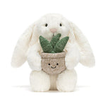 Maskotka Jellycat – Króliczek Kremowy z Aloesem 31 cm, widok z przodu