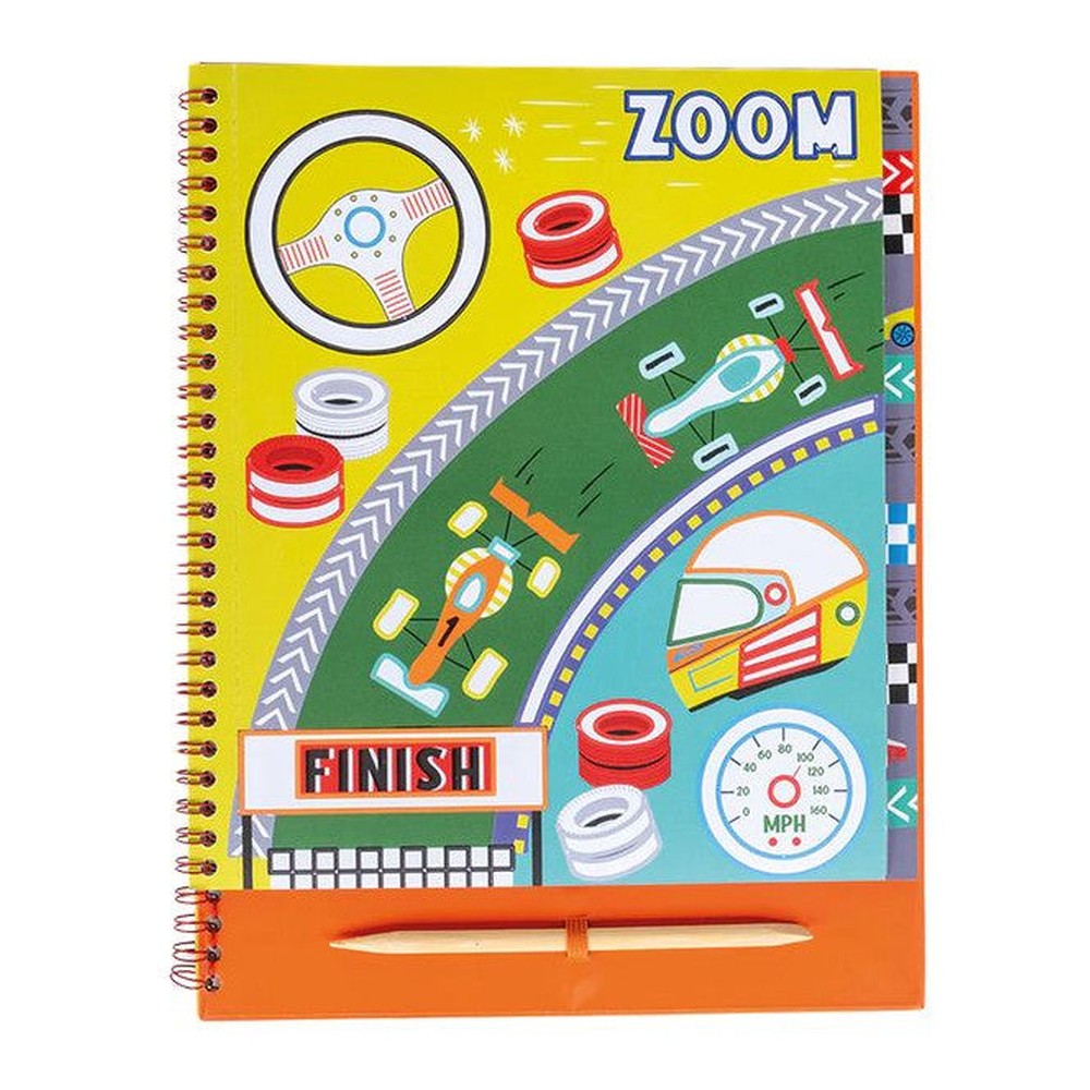 Książeczka z błyszczącymi foliami Samochody Floss & Rock – 30 arkuszy folii – zdjęcie 4