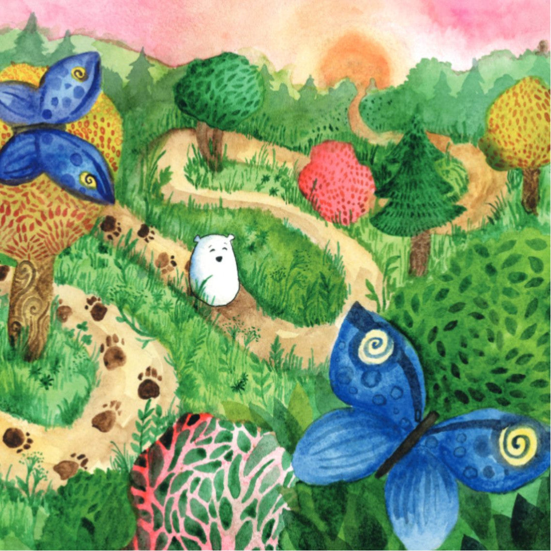 Książka dla dzieci „Miś i Ciemność” Rabbit & Friends – zdjęcie 3